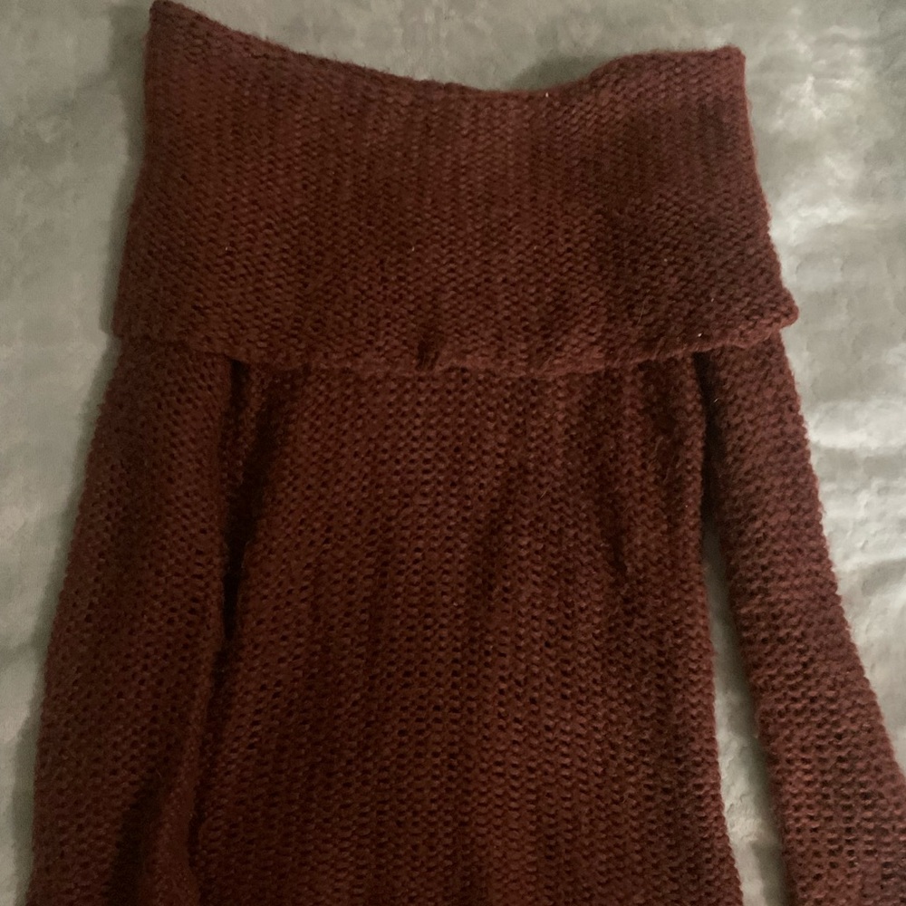 Off shoulder women’s sweater